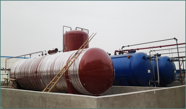 罐體、槽池保溫應采用電伴熱帶做為發熱源(圖1)